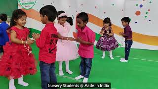 Little Angels High School Bapatla Republic Day Celebrations 2024  Nursery  Made in India [upl. by Nairam]