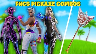 The Best TRYHARD FNCS Pickaxe Combos in Fortnite Axe of Champions 20 [upl. by Arabel]