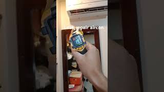 Leak repair airconcharging freonrefrigerant [upl. by Bonny]