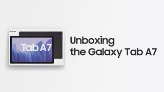 Galaxy Tab A7 Official Unboxing  Samsung [upl. by Sherwood]