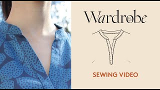 How to sew a Placket Sewing Tutorial  Wardrobe By Me [upl. by Ofloda]