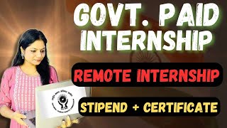 ONLINE Internship 2024 NHRC Paid Internship 2024 Stipend  Certificate  Career Maze [upl. by Rebor]