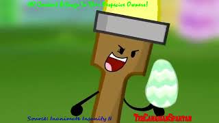 REUPLOAD Inanimate Insanity II Paintbrush has a Sparta Inspiration Remix [upl. by Hannover]