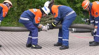 Jugendfeuerwehr Weidach Saugschlauchkuppeln [upl. by Ennoved]