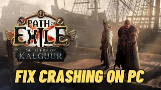 How To Fix Path of Exile Crashing at Startup Error On PC  Fix Path of Exile Crashes On PC [upl. by Yetta502]