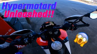 My first ride on the Ducati Hypermotard 950 SP with FULL Termi exhaust  Upmap [upl. by Herrera]