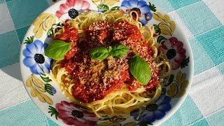 Pasta al pomodoro [upl. by Leuqcar]