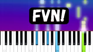 LVL1  FVN Piano Tutorial [upl. by Ysor551]