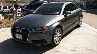 2015 Audi A3 18 TFSI Premium Plus Sedan Start Up In Depth Tour and Review [upl. by Darius]