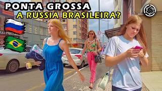 🇧🇷 Ponta Grossa Paraná Brazil — The Brazilian Russia — 2023 【 4K UHD 】 [upl. by Garlaand16]