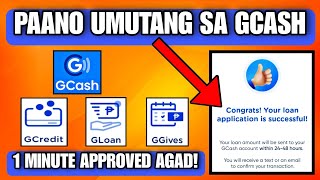 PAANO UMUTANG SA GCASH  PAANO MAG LOAN SA GCASH  HOW TO BORROW MONEY FROM GCASH  GCASH LOAN 2024 [upl. by Yoo]