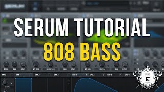 Serum Tutorial  Create Heavy 808 Basses [upl. by Anoed]