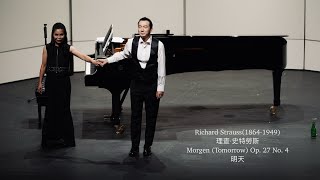 RStrauss  Morgen Op27 No4 BaritoneJackey Wu 吳俊傑 [upl. by Eciral880]