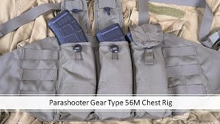 Parashooter Gear Type 56M Chest Rig A Modernized Type 56 for Today [upl. by Arracat704]