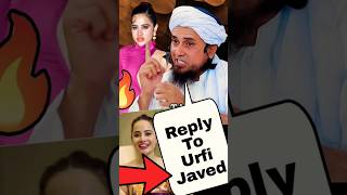 Reply 🔥to Urfi Javed By Mufti Tariq Masood motivation viral reaction shorts muftitariqmasood [upl. by Earaj642]