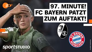 SC Freiburg – FC Bayern München  FrauenBundesliga 1 Spieltag Saison 202324  sportstudio [upl. by Mohandas192]