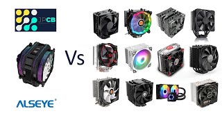 Alseye M120D Plus Vs ID Cooling SE226XT and More [upl. by Ahseer639]