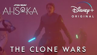 The Clone Wars Flashback  Star Wars Ahsoka Episode 5  Disney [upl. by Manvell156]