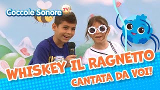 Whiskey il Ragnetto 🕷⛰🌦 Cantata dalle famiglie  Canzoni per bambini di Coccole Sonore [upl. by Cornelia262]