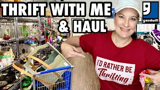 GOODWILL THRIFTING HOME DECOR  THRIFT HAUL  THRIFT WITH ME [upl. by Cordeelia]