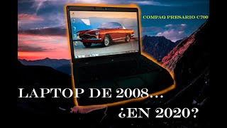 Compaq Presario C700 ¿Sirve en 2020 [upl. by Nanor]