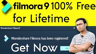 Filmora free key how to activate filmora 9 for free for lifetime  Best video edit software [upl. by Nylirehs]