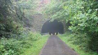 Bike Ride to the Kennerdell Tunnel on the Allegheny River Trail [upl. by Suu]