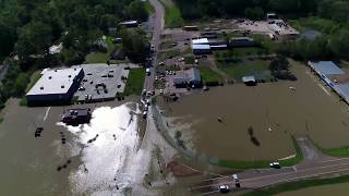 Pelahatchie Mississippi Flooding at Hwy 43 and Hwy 80 2017 [upl. by Floridia]