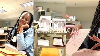 VLOG DAY IN THE LIFE OF A HOSPITAL MEDICAL BILLER COME TO WORK WITH ME [upl. by Jamie242]