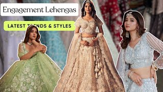 Engagement Lehenga Ke Latest Trend  Designer Lehenga Collection [upl. by Ardnasyl]