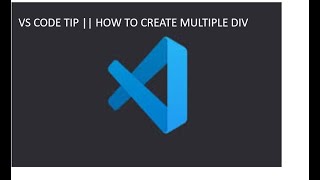 VS Code Tip how to create multiple div with single clickshorts [upl. by Pembroke]