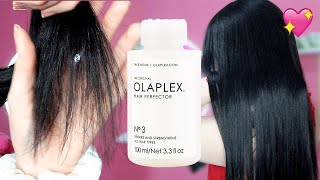 Probé OLAPLEX Nº3 ¿VALE La pena  Reseña Completa ¿Cómo Aplicarlo Cabello MALTRATADO [upl. by Aznofla]