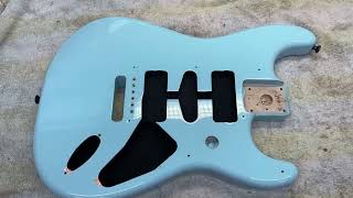 Fender Stratocaster P90 Pickup Conversion  Bare Knuckle Nantucket 90 [upl. by Chappelka65]