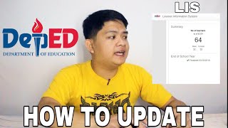 LIS Updating of Status Tutorial 2019 [upl. by Strain]