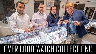 INSANE 1000 WATCH COLLECTION IN NEW YORK [upl. by Chapland]