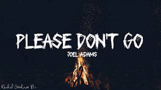 Joel Adams  Please Dont Go Lyrics [upl. by Ylurt]