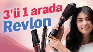 TEK ADIMDA KURUT VE ŞEKİLLENDİR  Revlon One Step Blow Dry Saç Kurutma ve Şekillendirici [upl. by Dominga]