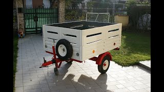 Restauro Carrello Ellebi anni 70 vintage completo [upl. by Yra]