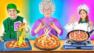 Who will Win Me VS Grandma Pokemon Food Challenge [upl. by Yrrak195]