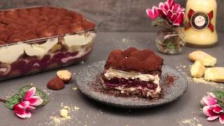 MarzipanKirschTiramisu mit Verpoorten Original Eierlikör [upl. by Mita27]