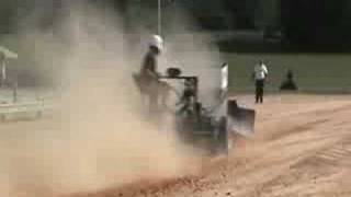 V8 garden tractors sled pulling [upl. by Fayre]