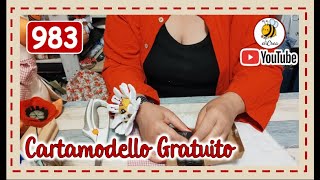 🌹983 NON NE FARAI PIù A MENO  CARTAMODELLO GRATUITO elicreaCUCITO💕 [upl. by Calisa]