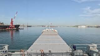 MV Cederborg  Timelapse  4K  Departure Port of Tuzla Drydock Turkey [upl. by Lourdes]