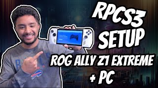 RPCS3  How To Play PS3 Games On The ROG Ally And PC [upl. by Namajneb]