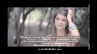 Alessandra Amoroso  Bellezza incanto e nostalgia testo  lyric [upl. by Selway]