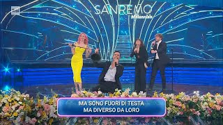 Tutti cantano Sanremo la performance dei Millenials  Boomerissima 17012023 [upl. by Past182]