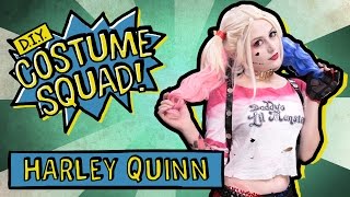 Make Your Own Harley Quinn Costume  DIY Costume Squad [upl. by Seldon657]