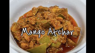 Easy Homemade Mango Atchar  capemalaycooking [upl. by Aleetha]