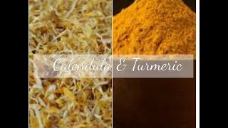 Homemade Hot Process Soap Making Turmeric amp Calendula [upl. by Basilio542]