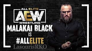 AEW Malakai Black Official Theme Song 1 Hour  quotOgentroostquot Full HD [upl. by Meela304]